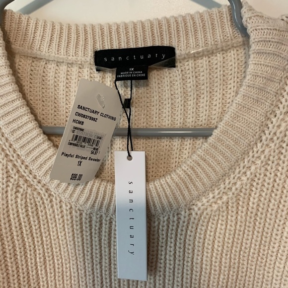 Sanctuary Playful Striped Sweater - Picture 8 of 9